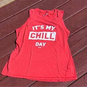 Reebok Woman’s It’s My Chill Day Sleeveless Medium Tank Top